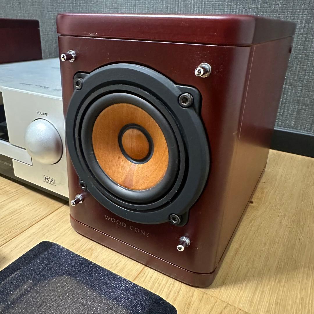 ✨セール品✨Victor EX-AK1 ウッドコーンコンポ K2搭載 ビクター