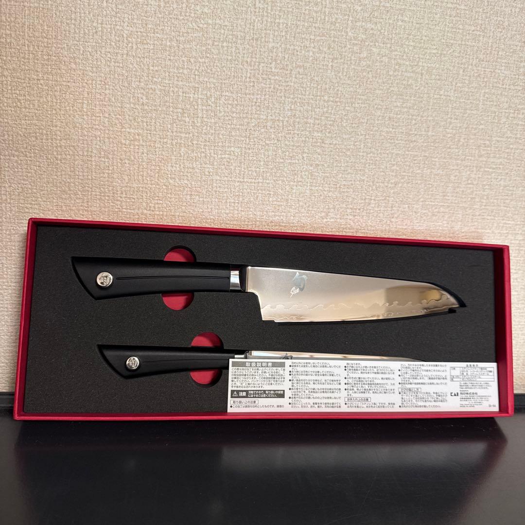 貝印 鋭い切れ味 関の名刀 旬Sora 包丁2点セット DM-7014