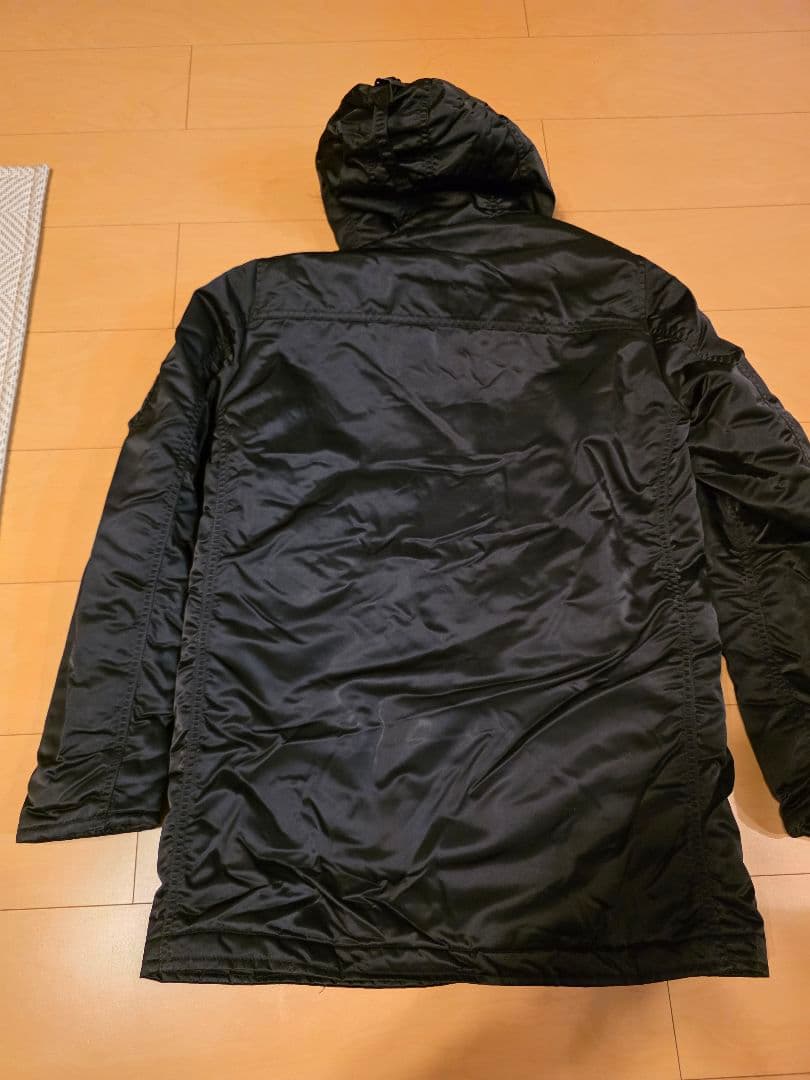 ヒステリックグラマー モッズコート N3B ヒスガール ブラック