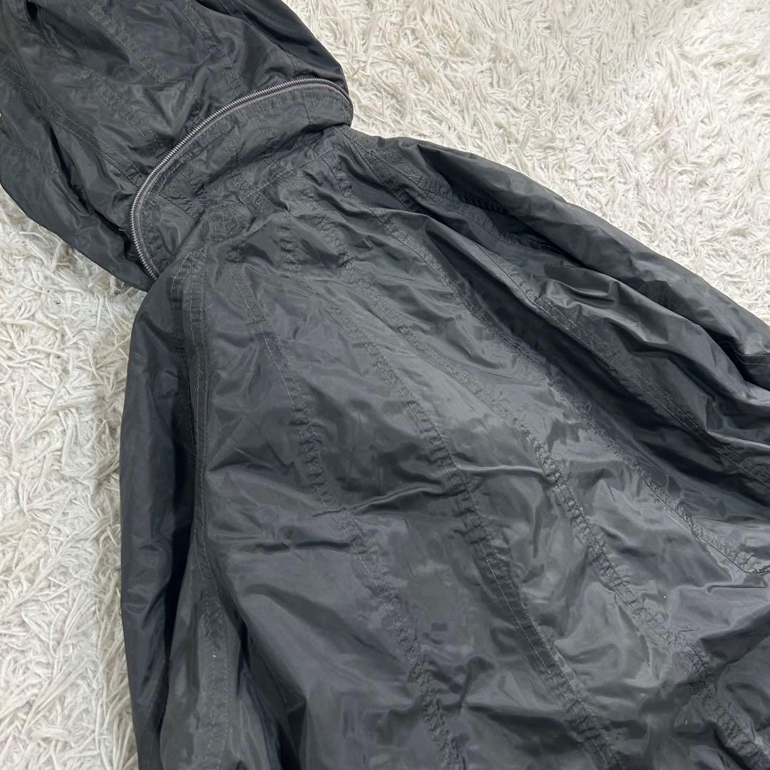 14372✨ISSEY MIYAKE パラシュートコート ナイロン フード収納