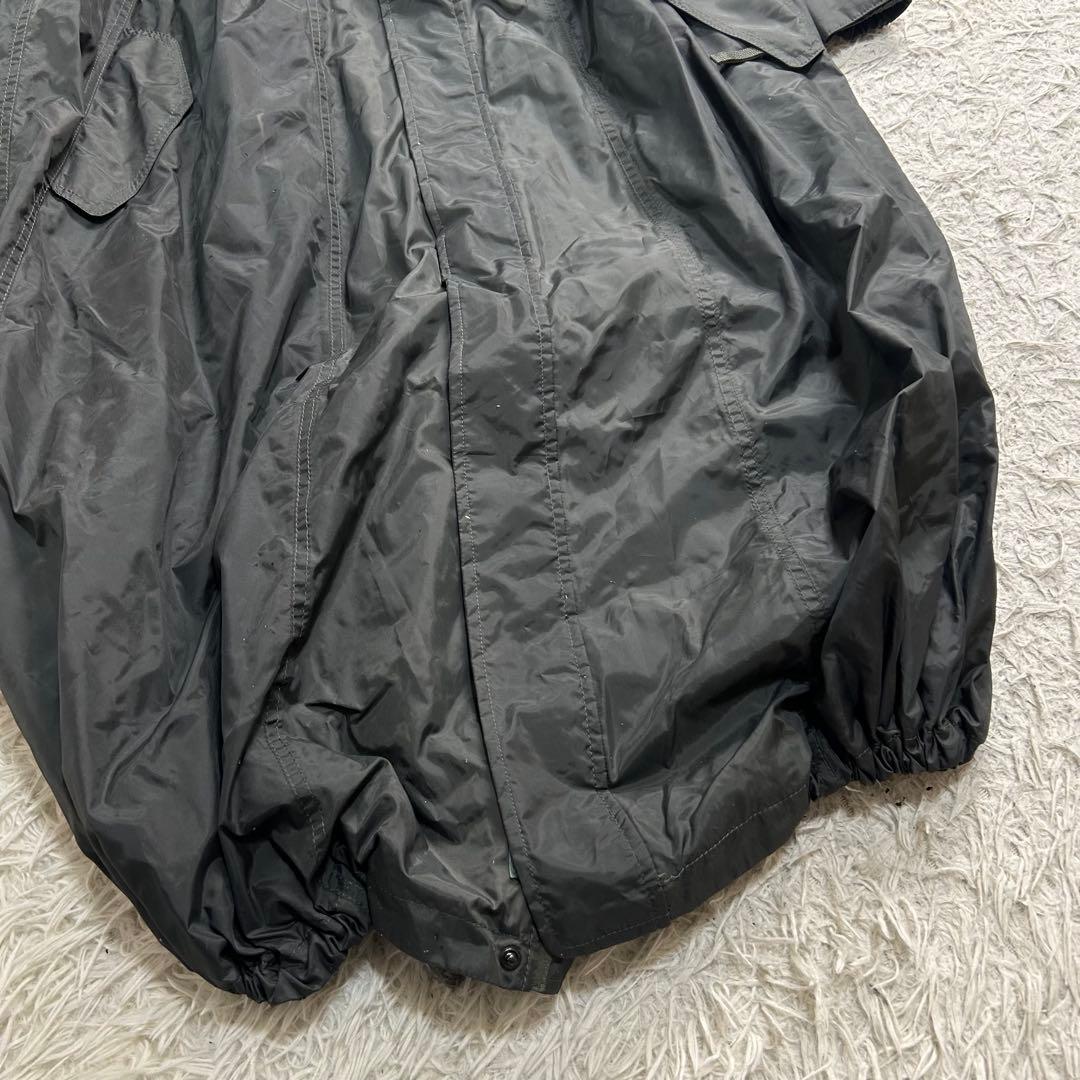 14372✨ISSEY MIYAKE パラシュートコート ナイロン フード収納
