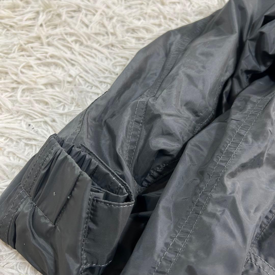14372✨ISSEY MIYAKE パラシュートコート ナイロン フード収納