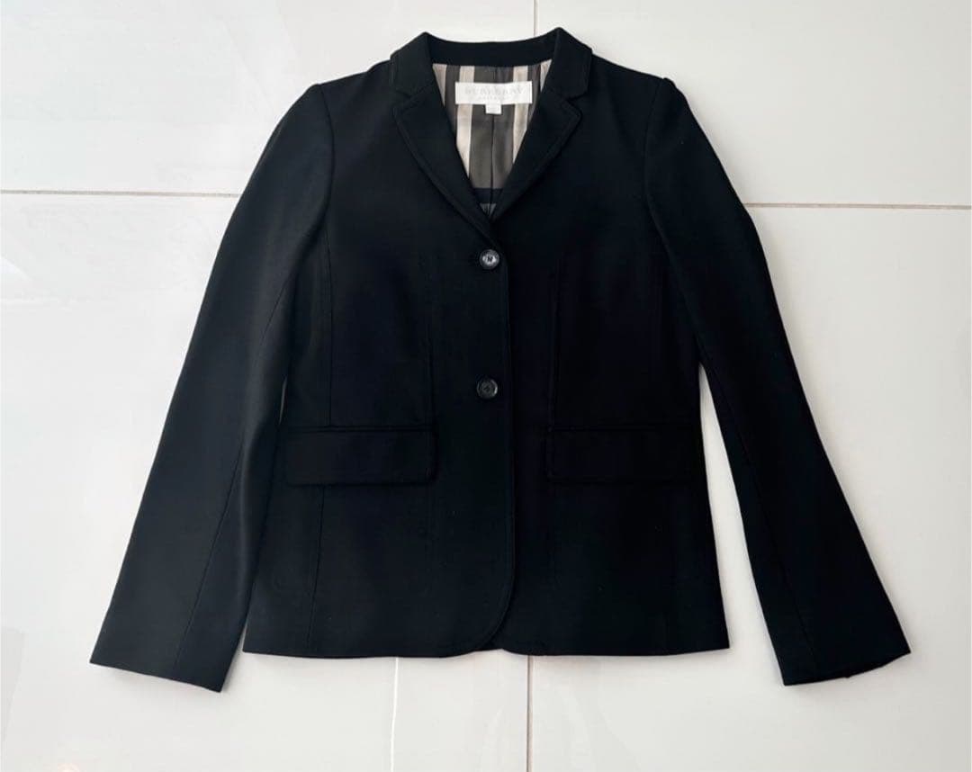 BURBERRY ジャケットスカート ブラウス リボン 4点セット