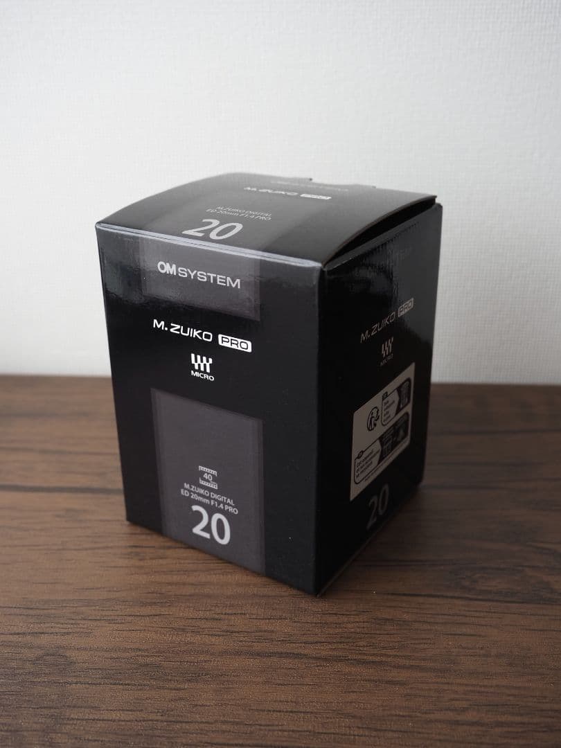 レンズ(単焦点) OM SYSTEM M.ZUIKO DIGITAL ED 20mmF1.4PRO