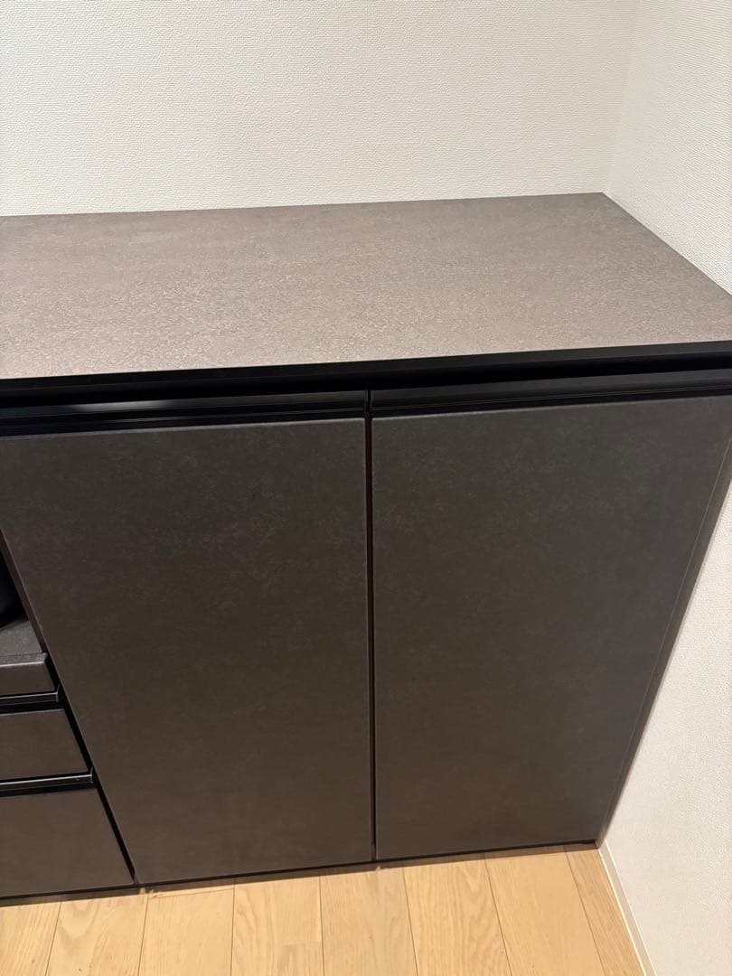 ニトリ キッチンカウンター SP201シリーズ キッチン収納 121cm幅 美品