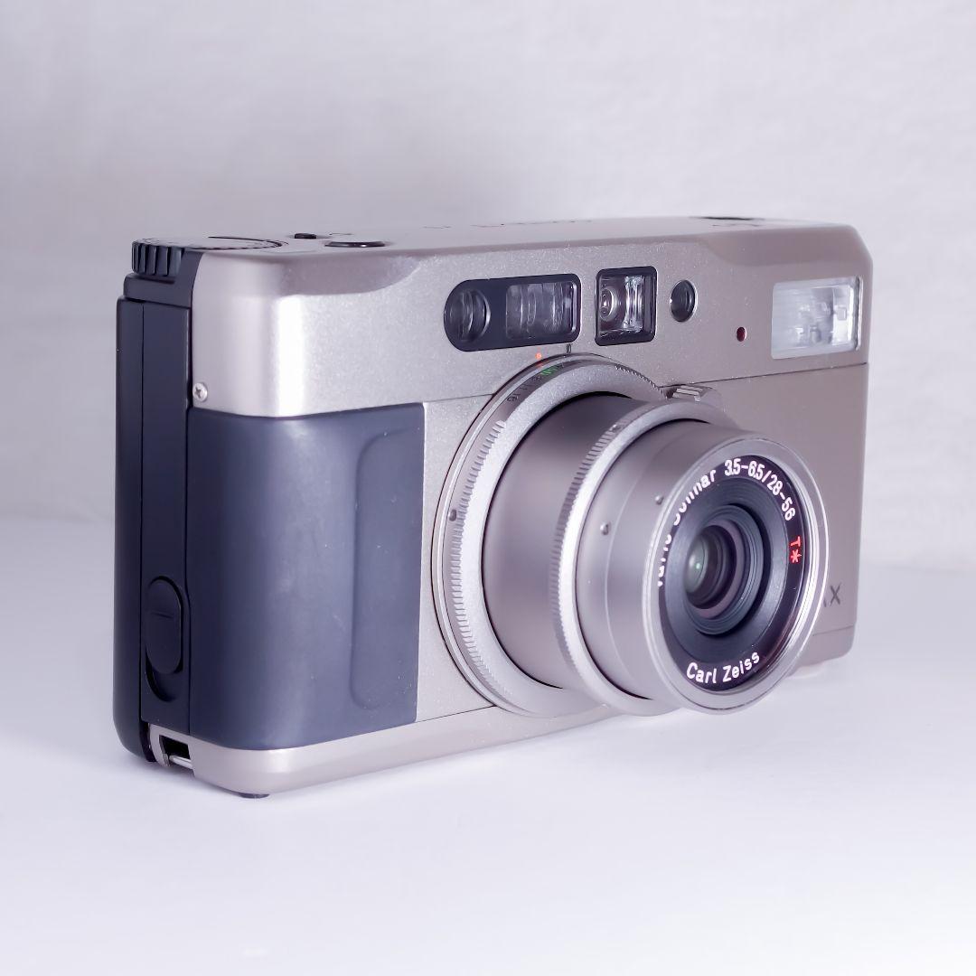 極上美品 CONTAX TVS コンパクトフィルムカメラ ケース付き返品保証付
