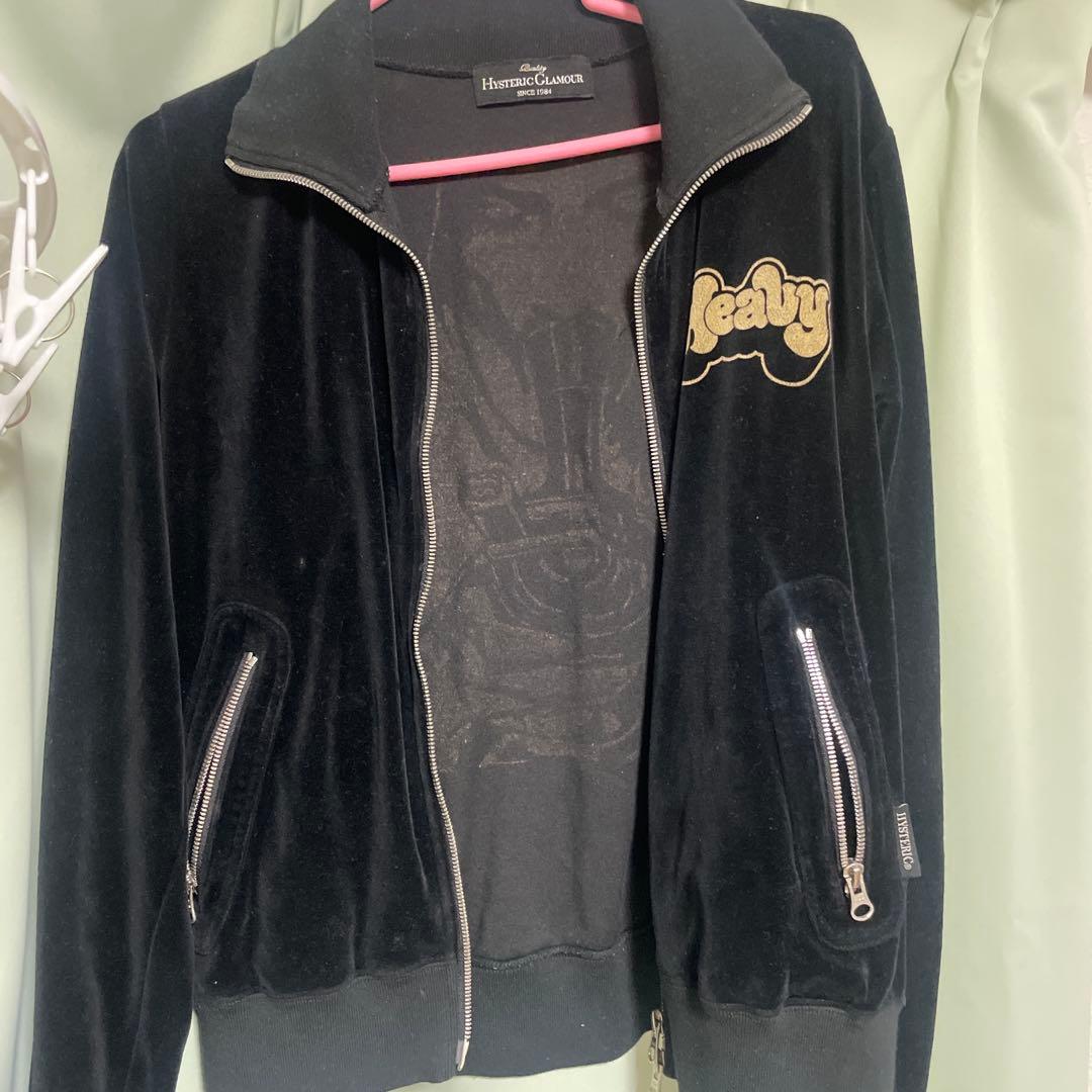 ヒステリックグラマーのジップパーカー