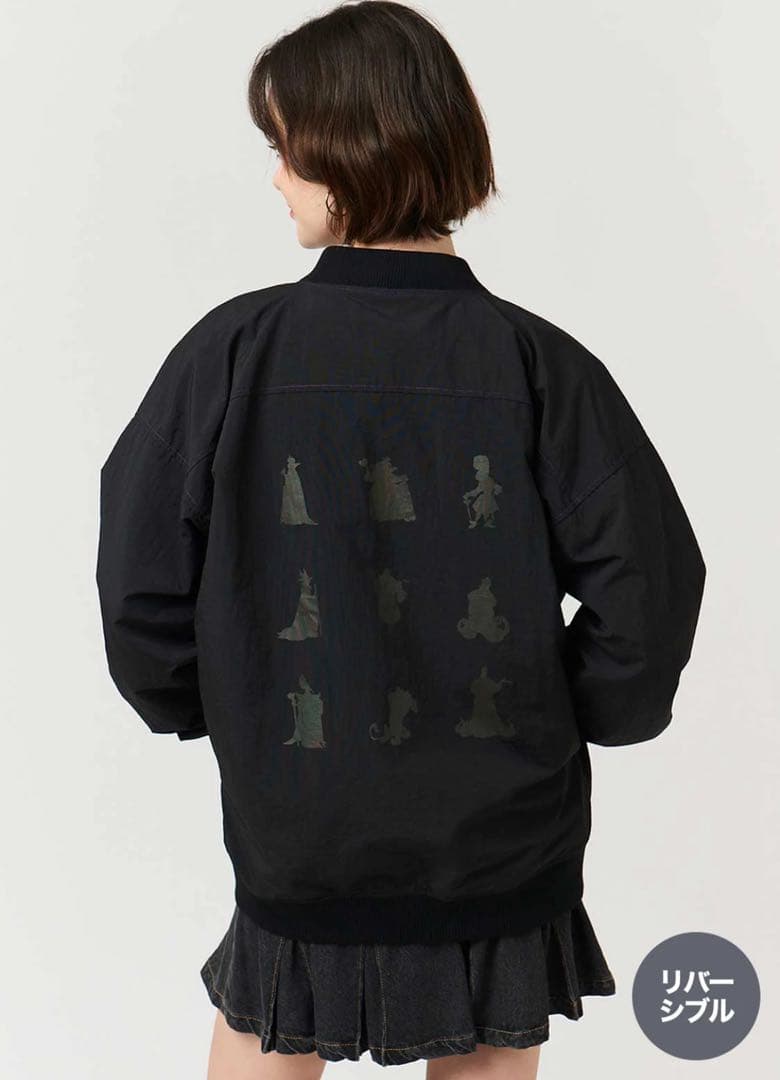 グラニフ　ディズニー ヴィランズ リバーシブル ブルゾンＭ☆新品タグ付 オマケ付