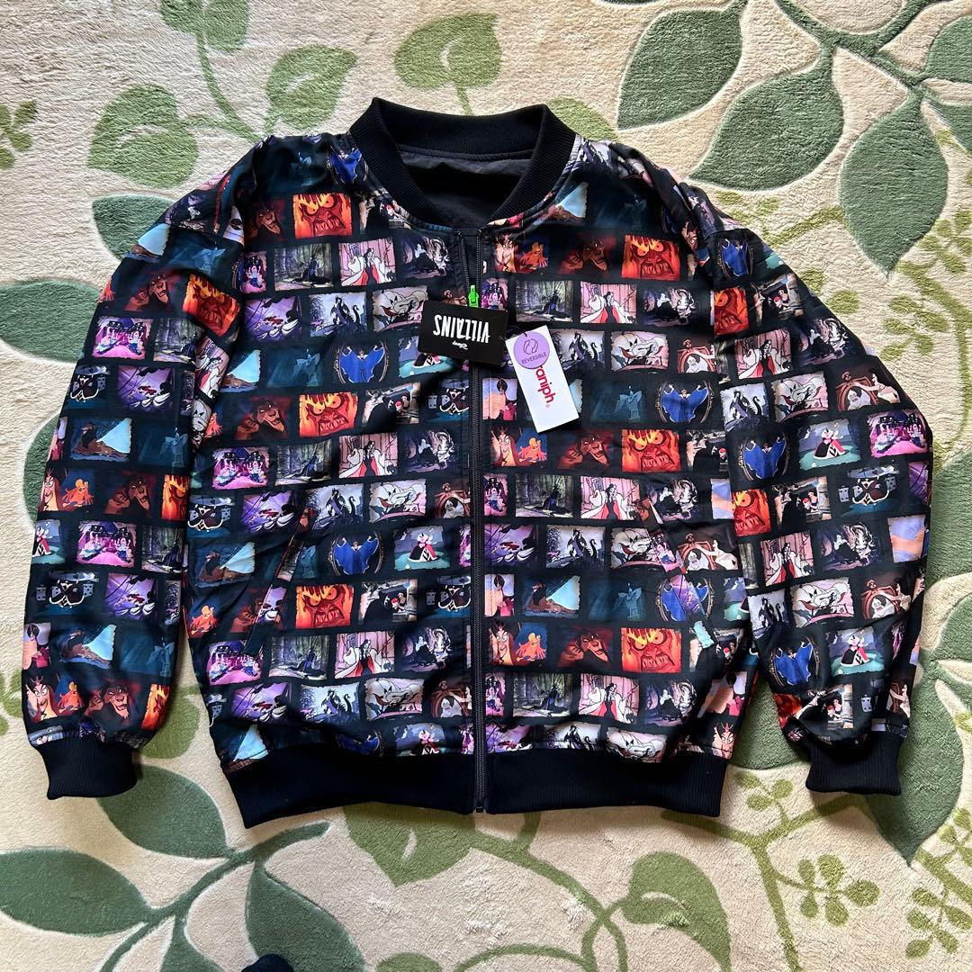 グラニフ　ディズニー ヴィランズ リバーシブル ブルゾンＭ☆新品タグ付 オマケ付