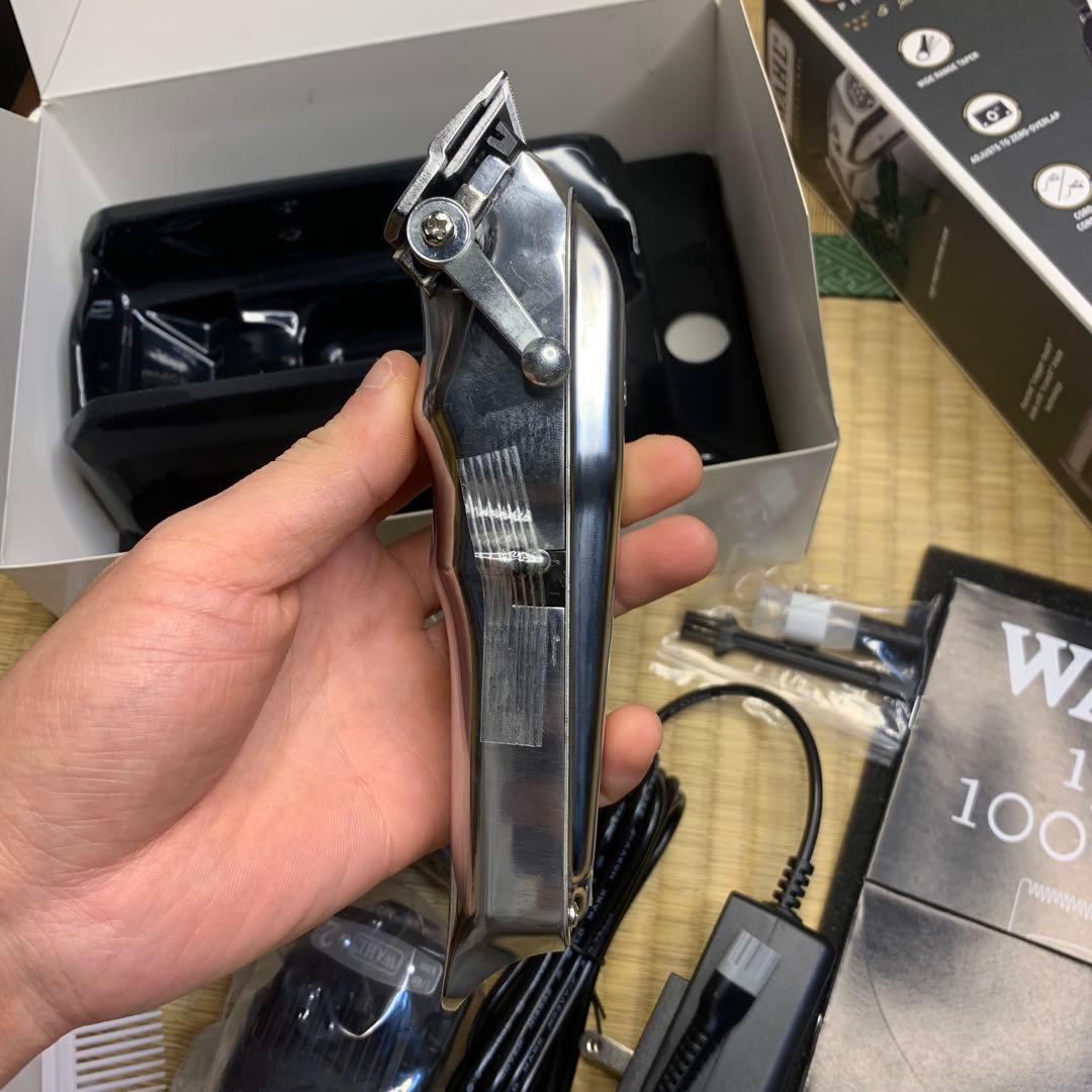 wahl ウォール　コードレスバリカン　マジッククリップ　シルバー　フ