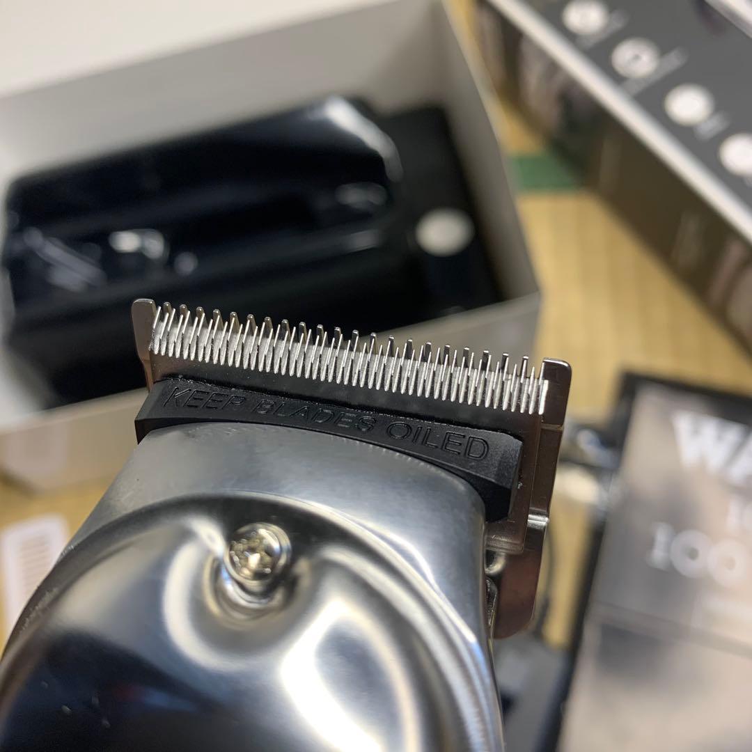 wahl ウォール　コードレスバリカン　マジッククリップ　シルバー　フ