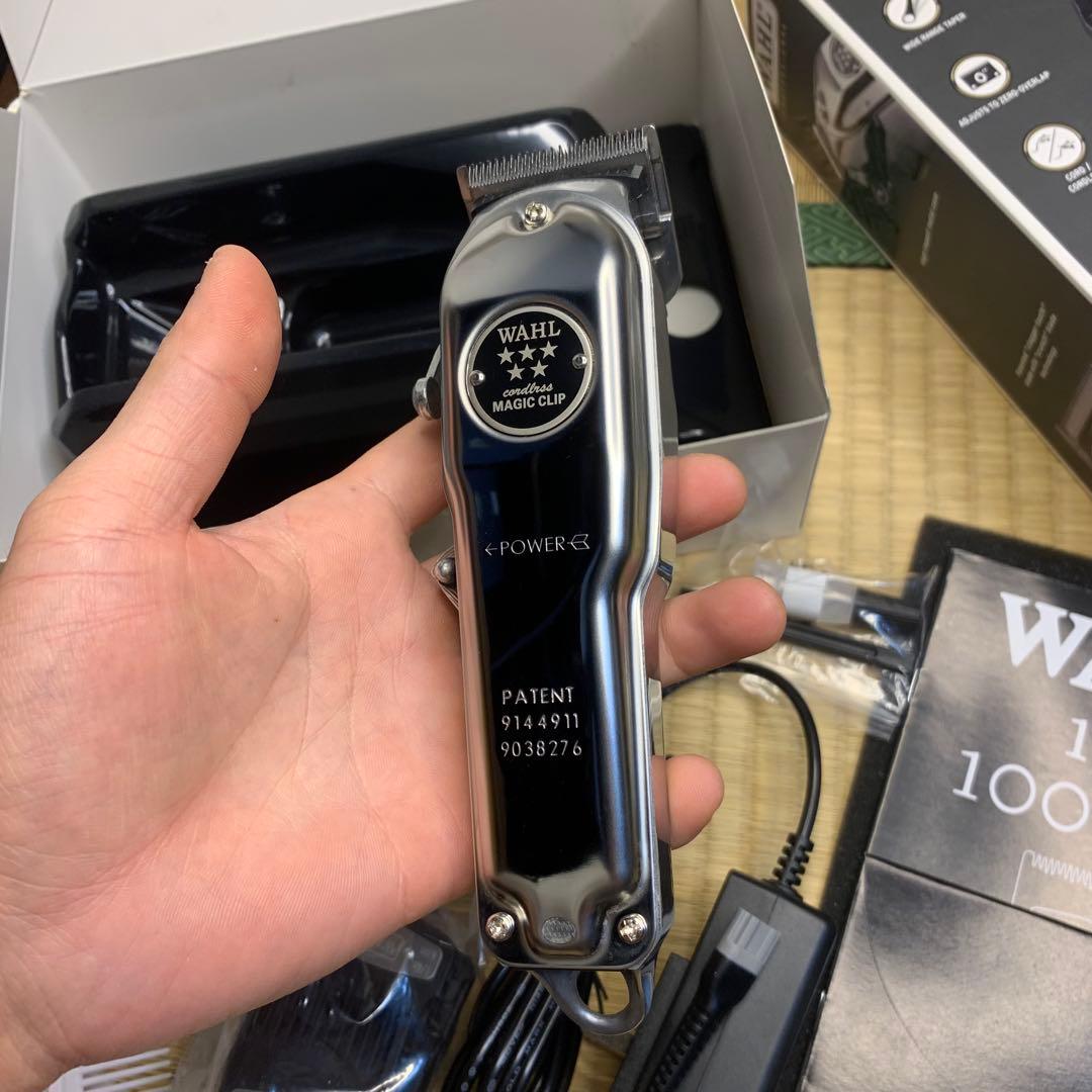 wahl ウォール　コードレスバリカン　マジッククリップ　シルバー　フ