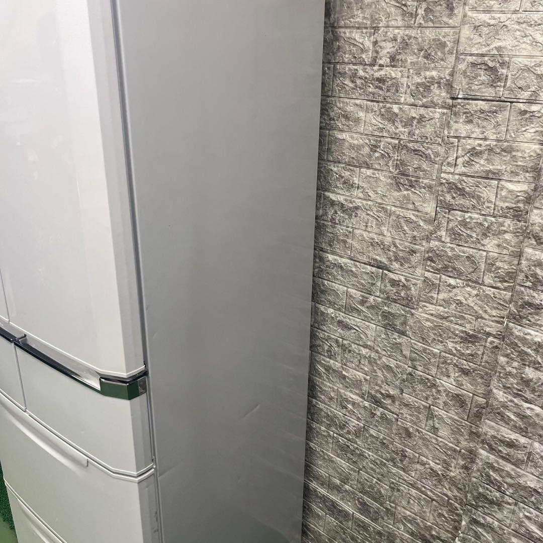712 三菱　大型冷蔵庫　465L 400L強　家庭用　自動製氷　フレンチドア