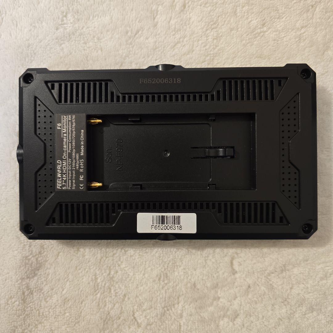 n*s様 FEELWORLD F6 5.74インチ 4K HDMIモニター 本体
