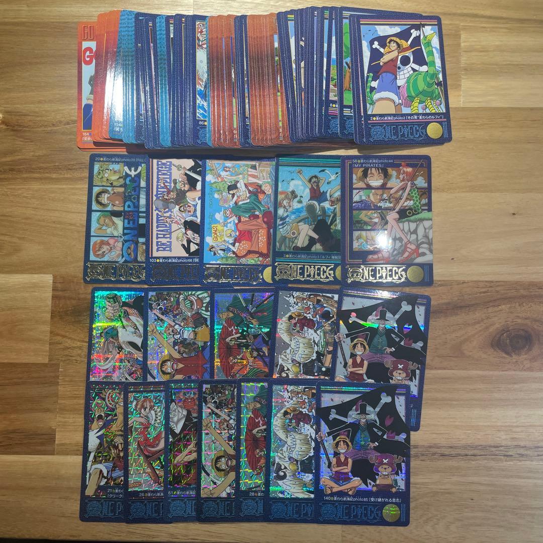 ワンピースカード　ビジュアルアドベンチャー　115枚　レアカードホログラム違い