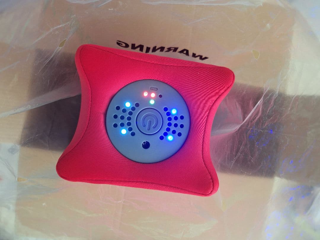 ジェットスリムボディMax　赤　サポーター付き