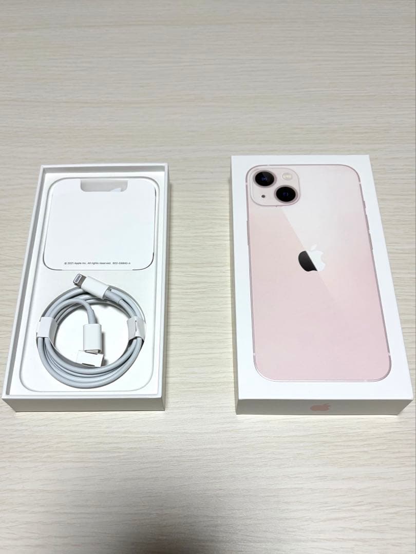 【美品 おまけつき】iPhone13 256GB ピンク simフリー