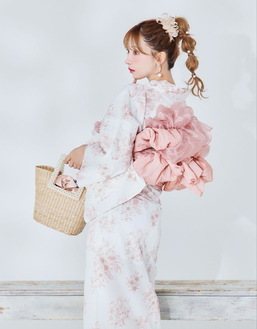 MISTREASS×sugar 浴衣３点セット 浴衣/帯/下駄