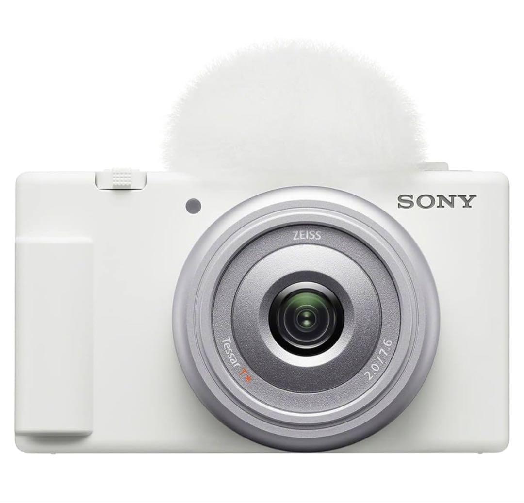 SONY VLOGCAM ZV-1Fデジタルカメラ ホワイト
