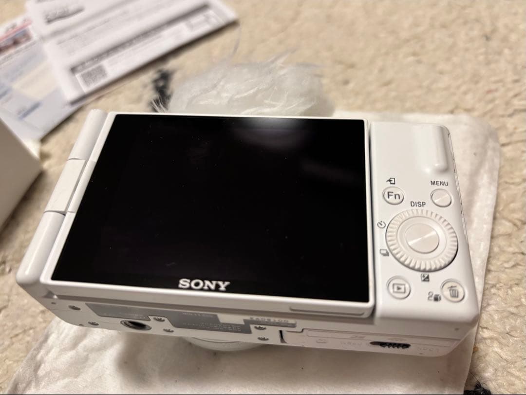 SONY VLOGCAM ZV-1Fデジタルカメラ ホワイト