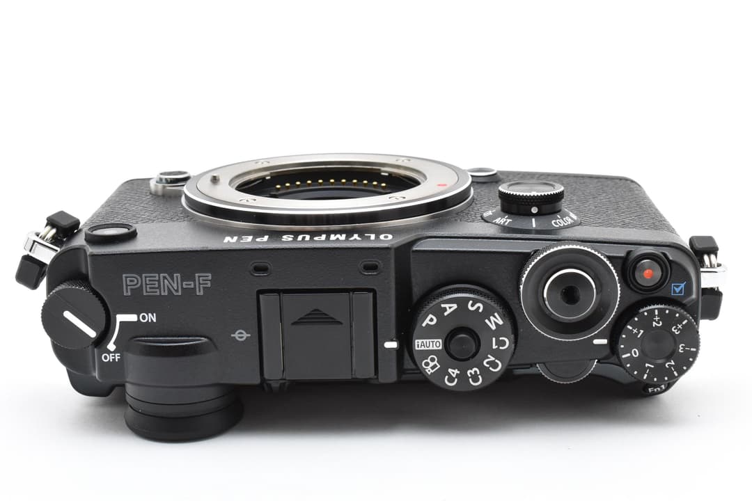 ■ほぼ新品■ オリンパス PEN F ブラック #C758