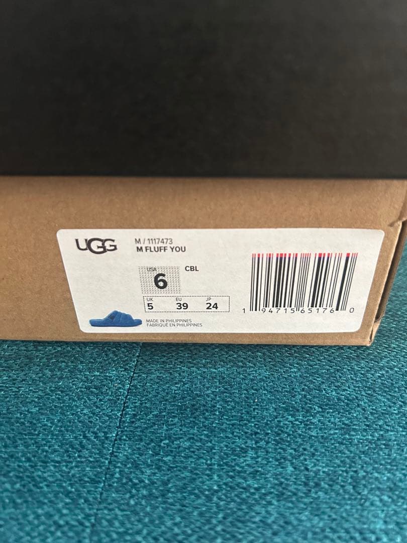 UGG サンダル 青 6