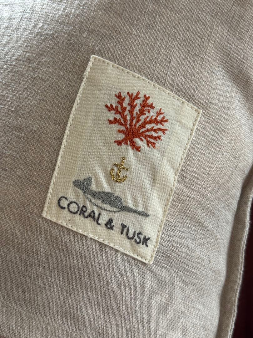 【coral&tusk コーラルアンドタスク　クッションカバー】