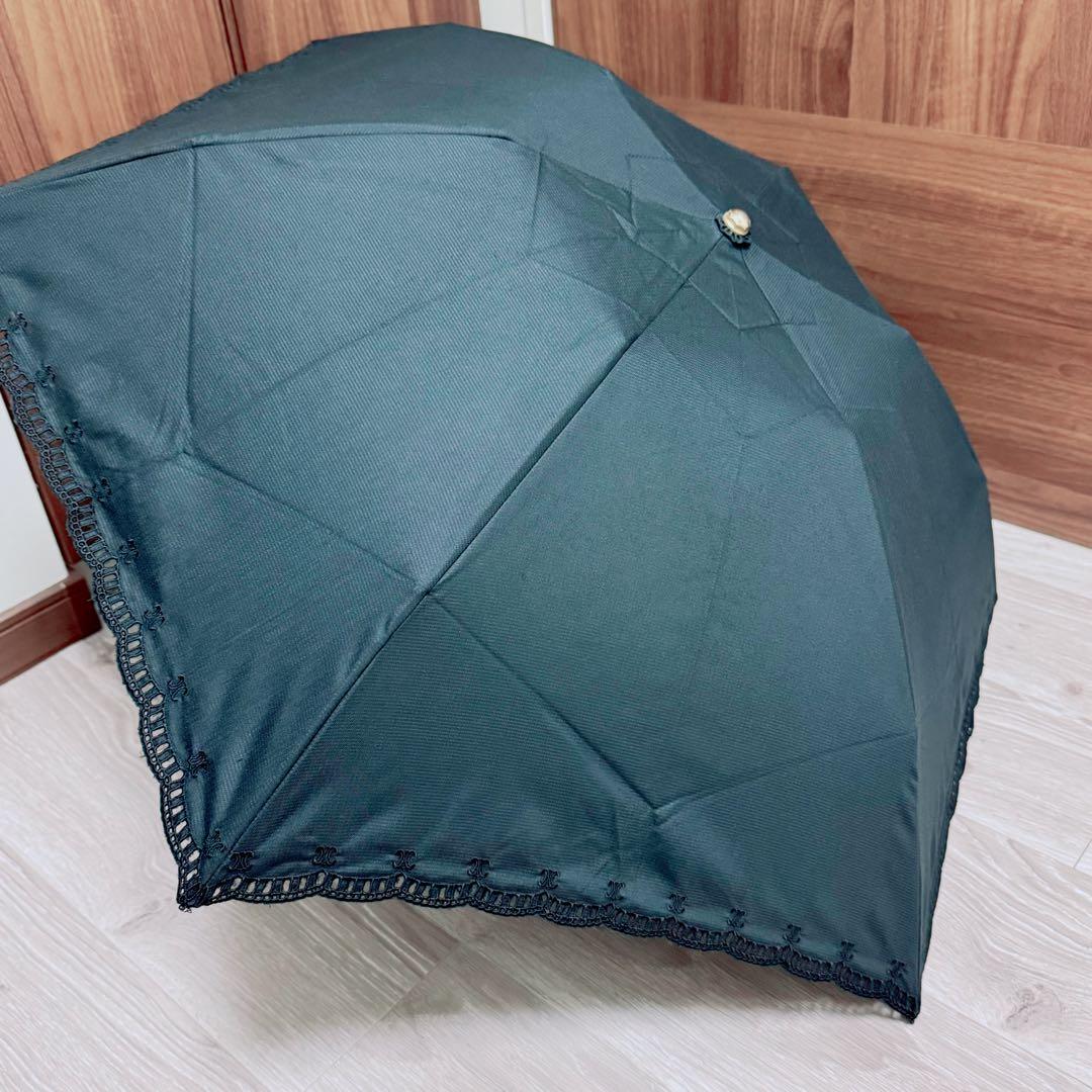 ★☆★美品★CÉLINE★折りたたみ日傘★ブラック★☆★