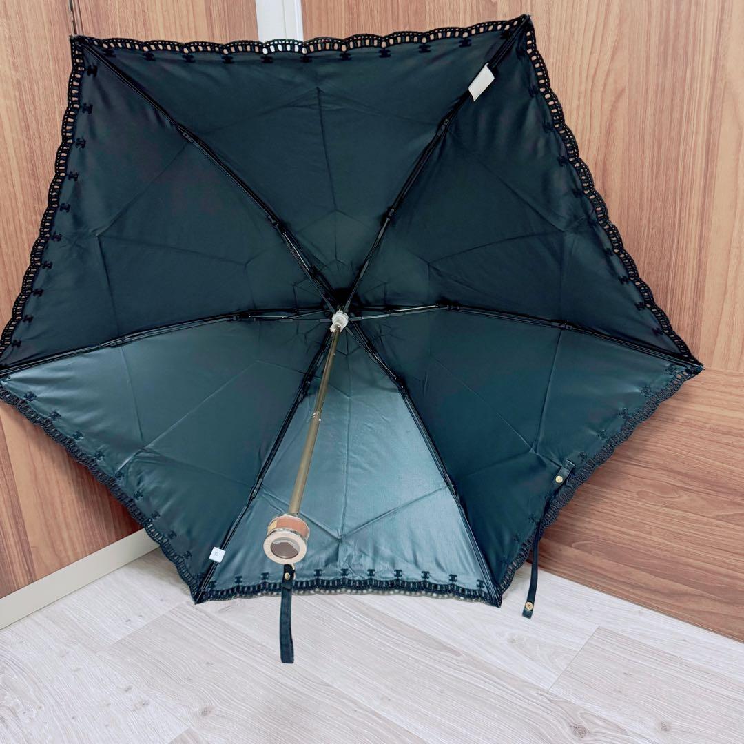 ★☆★美品★CÉLINE★折りたたみ日傘★ブラック★☆★