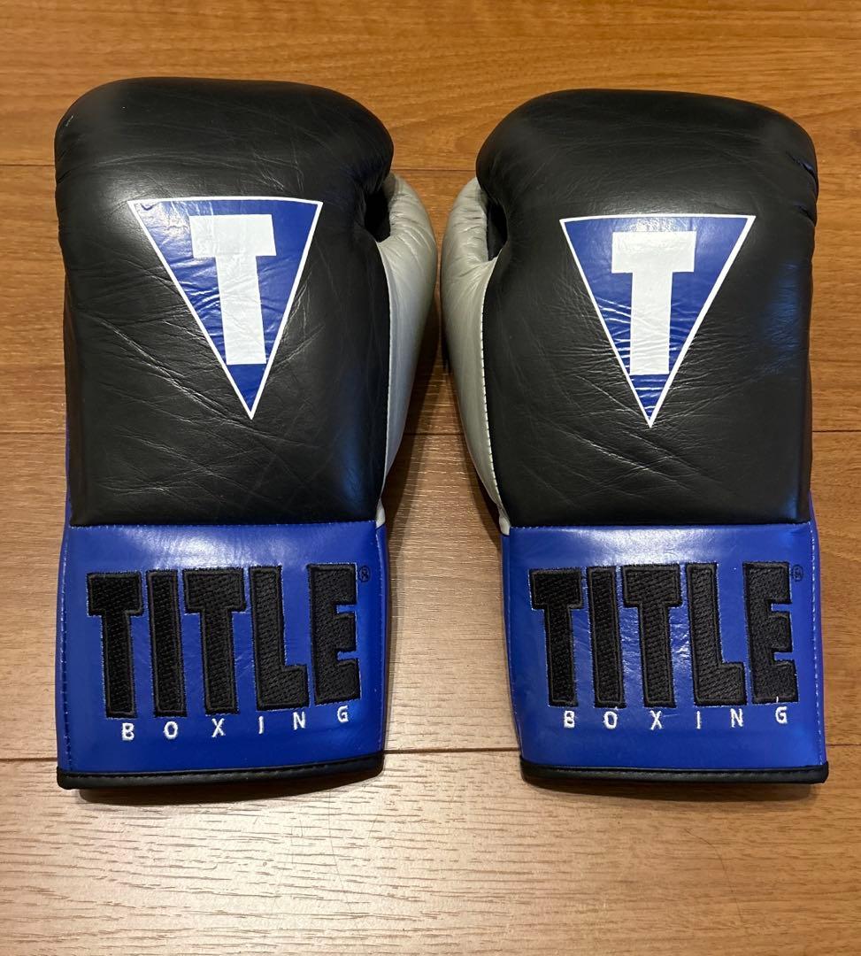 【新品未使用】TITLE(タイトル)プロ ファイトグローブ　黒