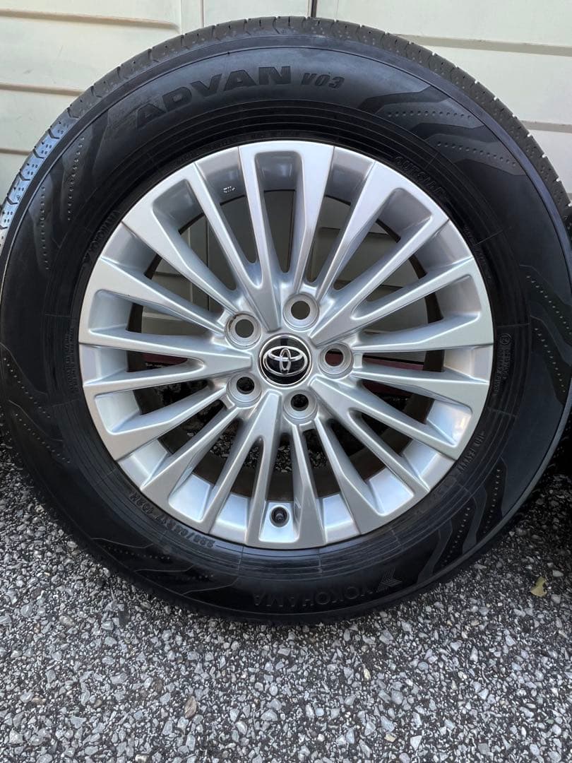 （大幅　値下げ）40アルファード純正ホイルタイヤ　4本
