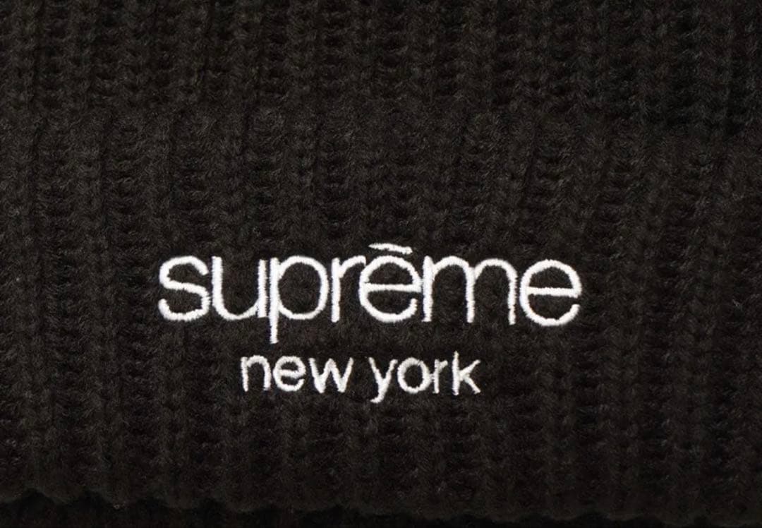 帽子 Supreme Chunky Rib Classic Logo