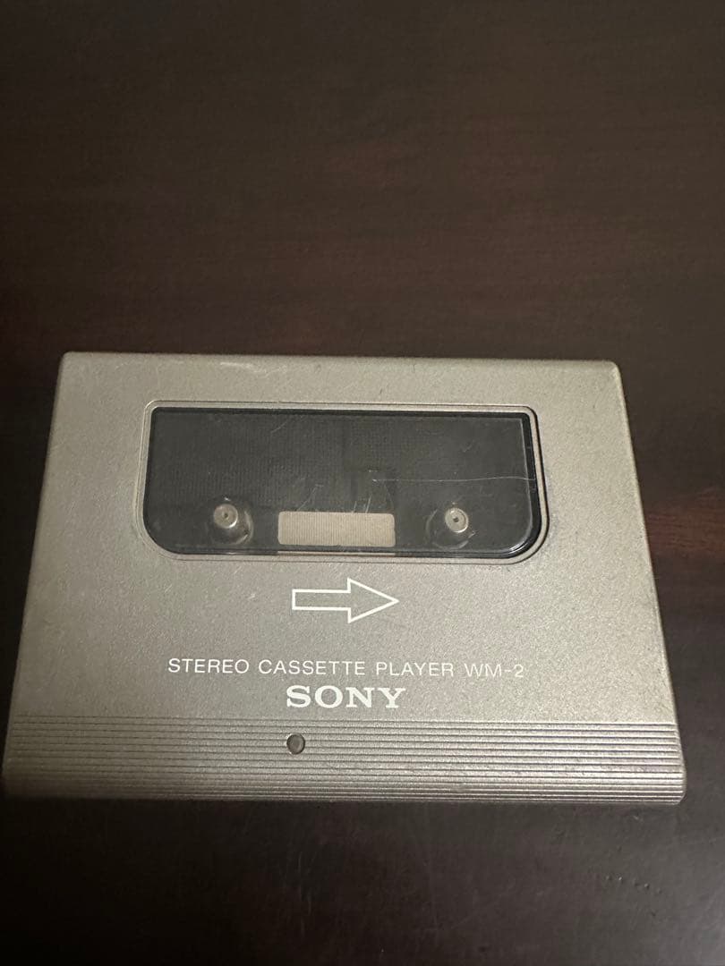 ジャンク　SONY カセットウォークマン WM-2 シルバー