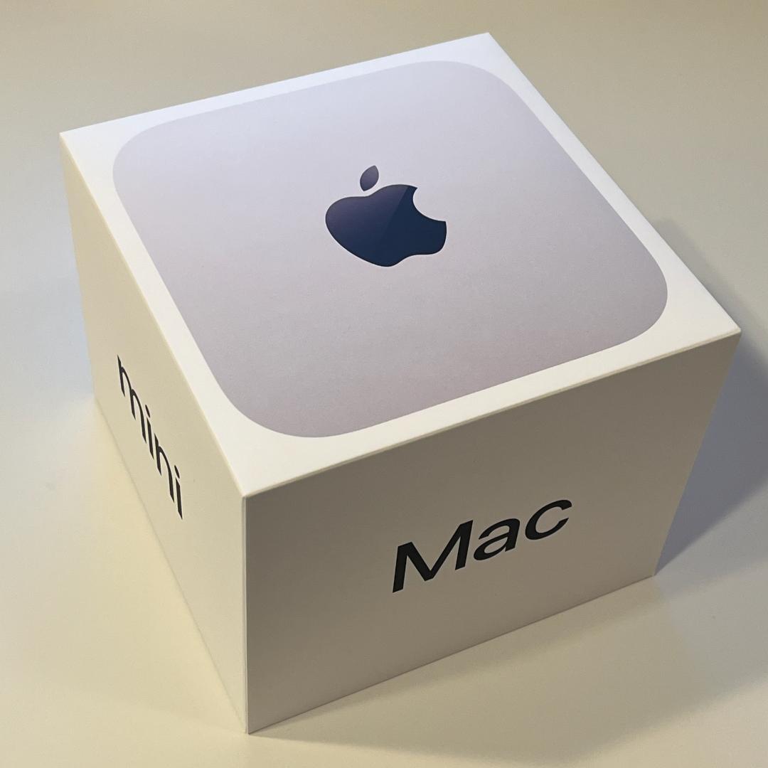 【美品・保証あり】Mac mini 2024 16GBメモリ 256GBSSD