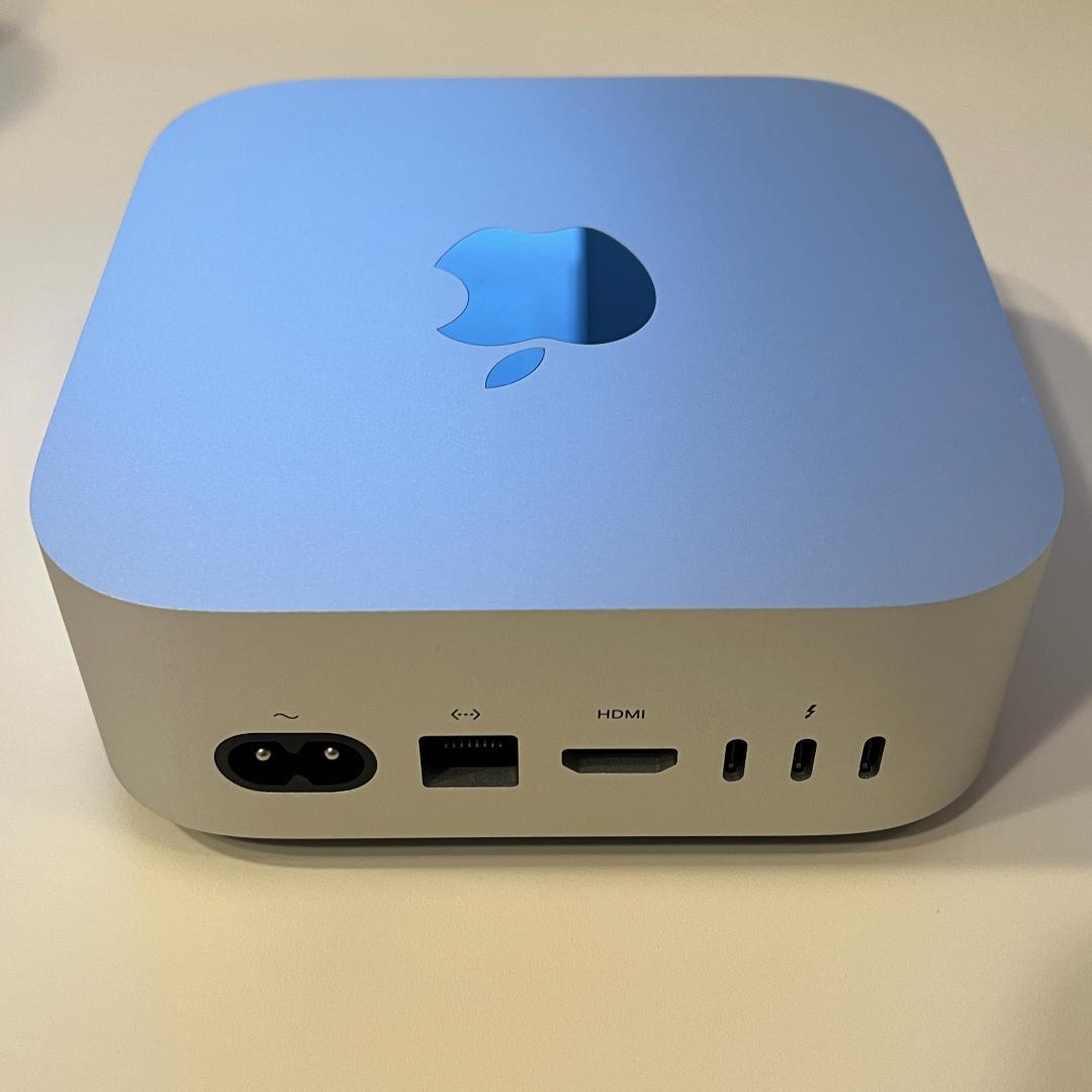 【美品・保証あり】Mac mini 2024 16GBメモリ 256GBSSD