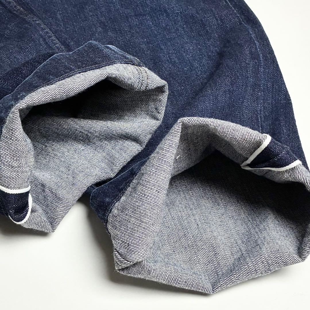 【美品】MHL×CANTON/デニムトラウザーズ/マーガレットハウエル/濃紺