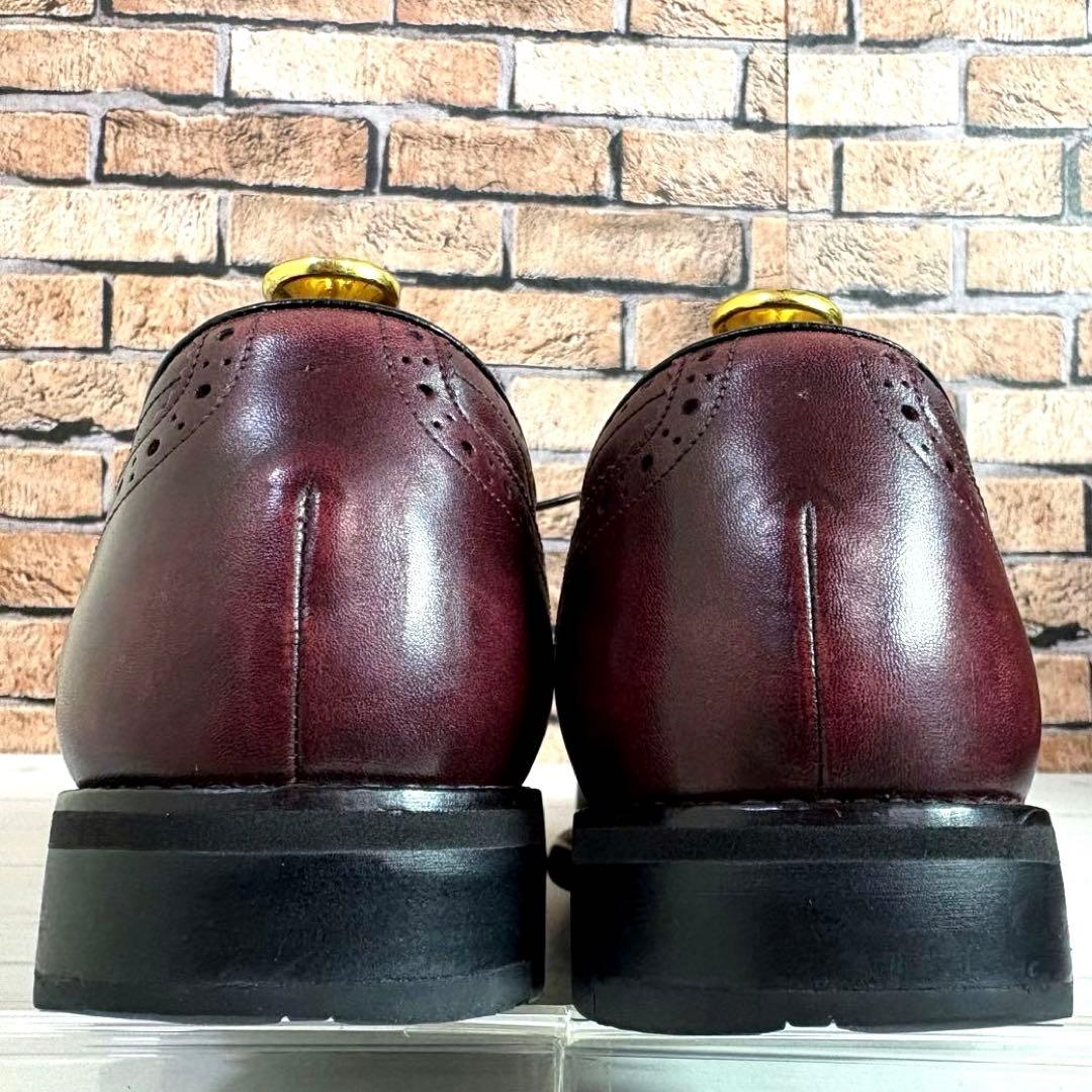 美品■ランウォーク■ビジネスシューズ✨ウィングチップ GELソール セレモニー