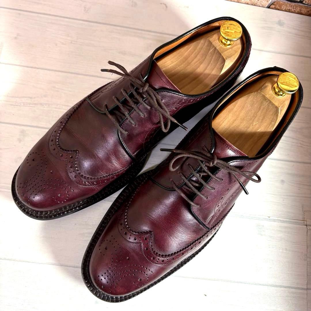 美品■ランウォーク■ビジネスシューズ✨ウィングチップ GELソール セレモニー