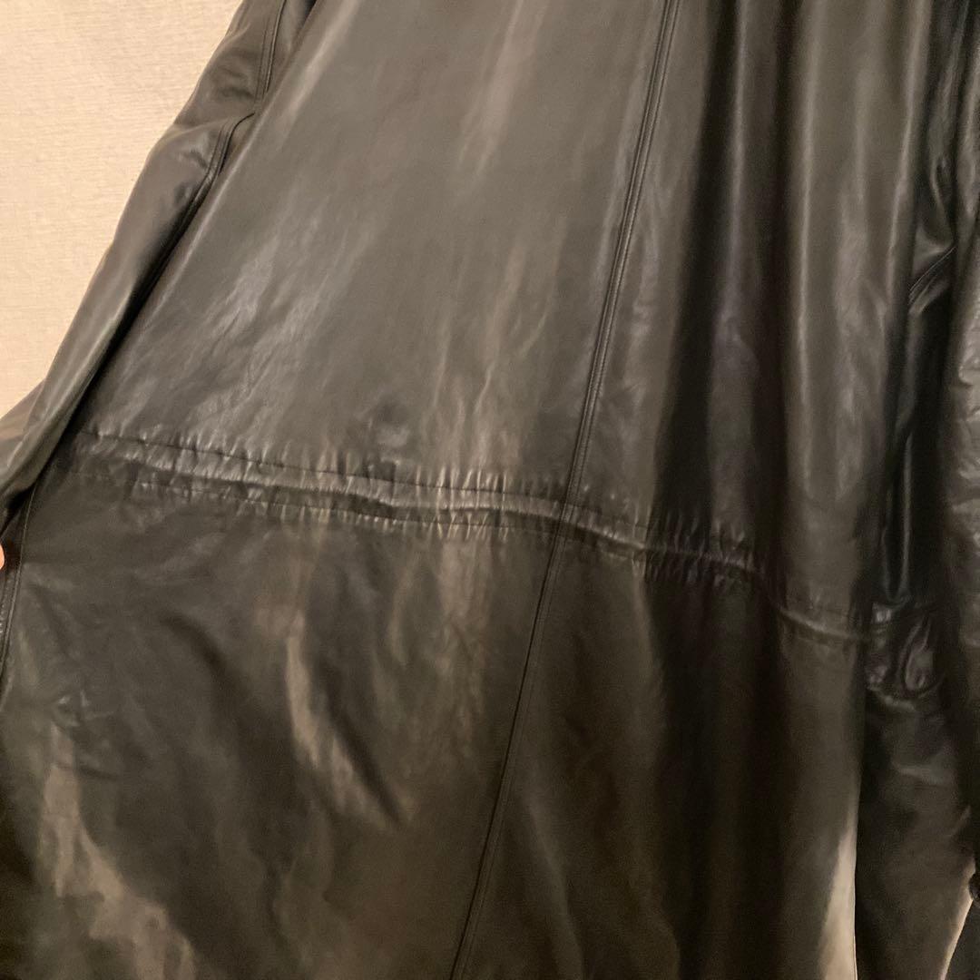 シシ　sisii メンズ　レザージャケット　モッズコート