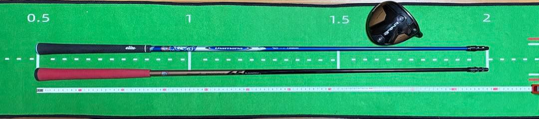 テーラーメイドミニドラ　BRNR 13.5 2本Ｓシャフト付き