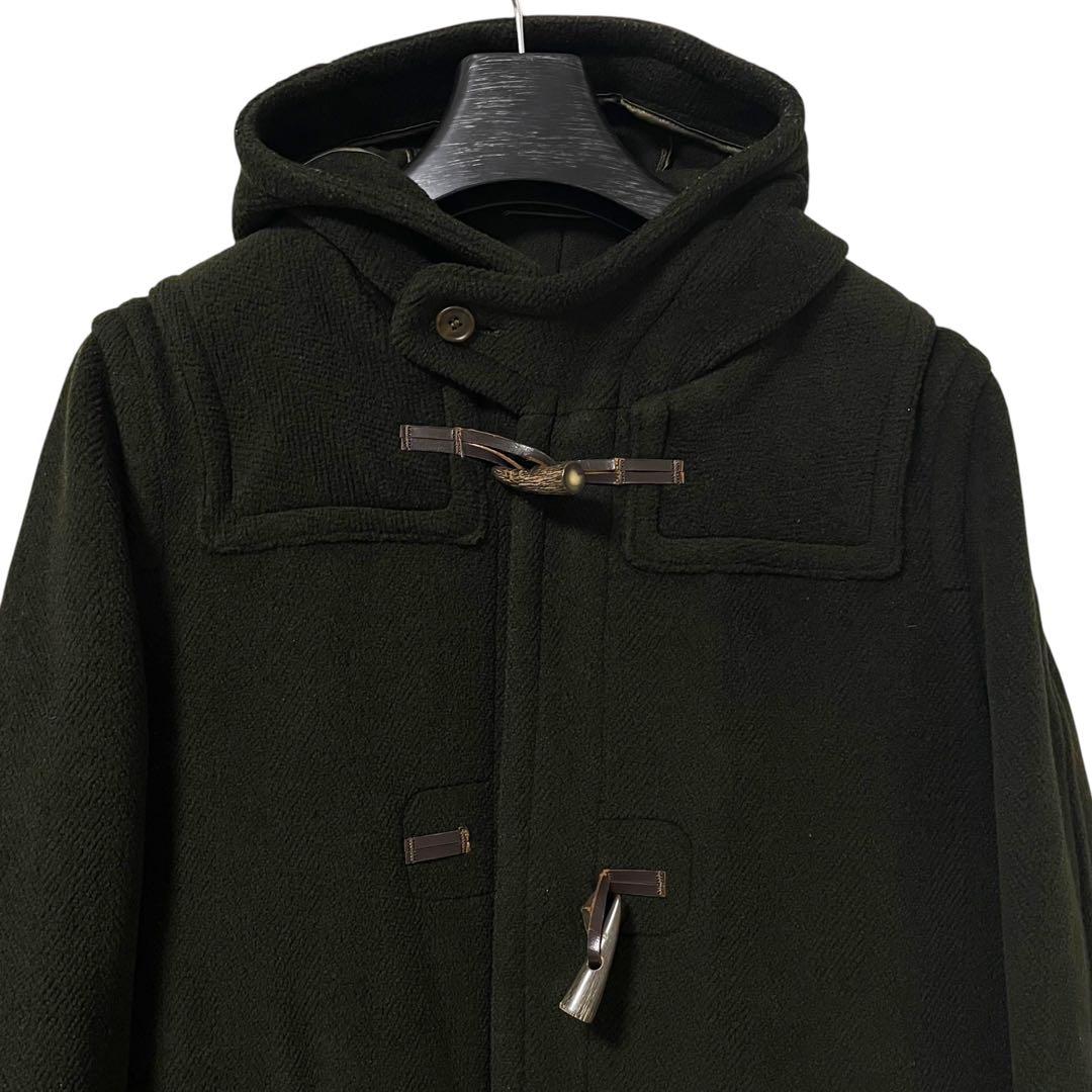 INVERTERE /インバーティア ウール ダッフルコート カーキ a495