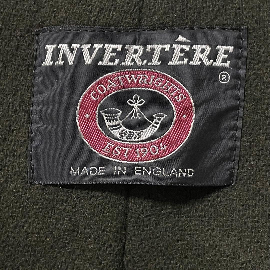 INVERTERE /インバーティア ウール ダッフルコート カーキ a495