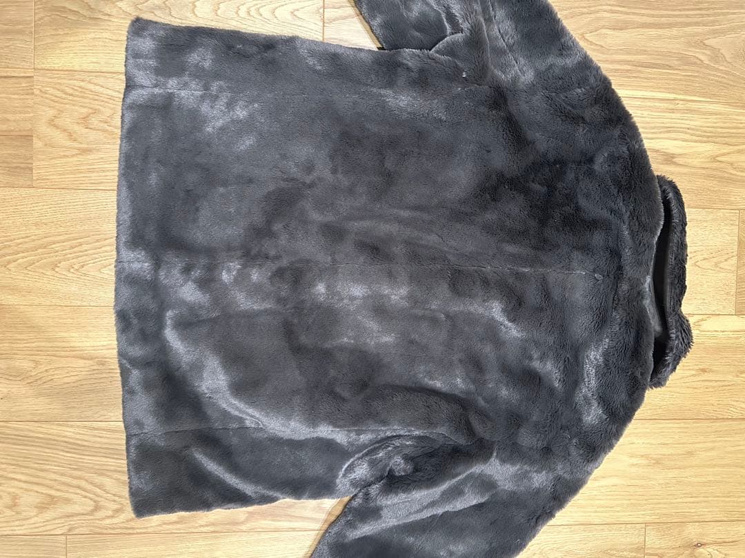 ブラウン ファーコート Mサイズ