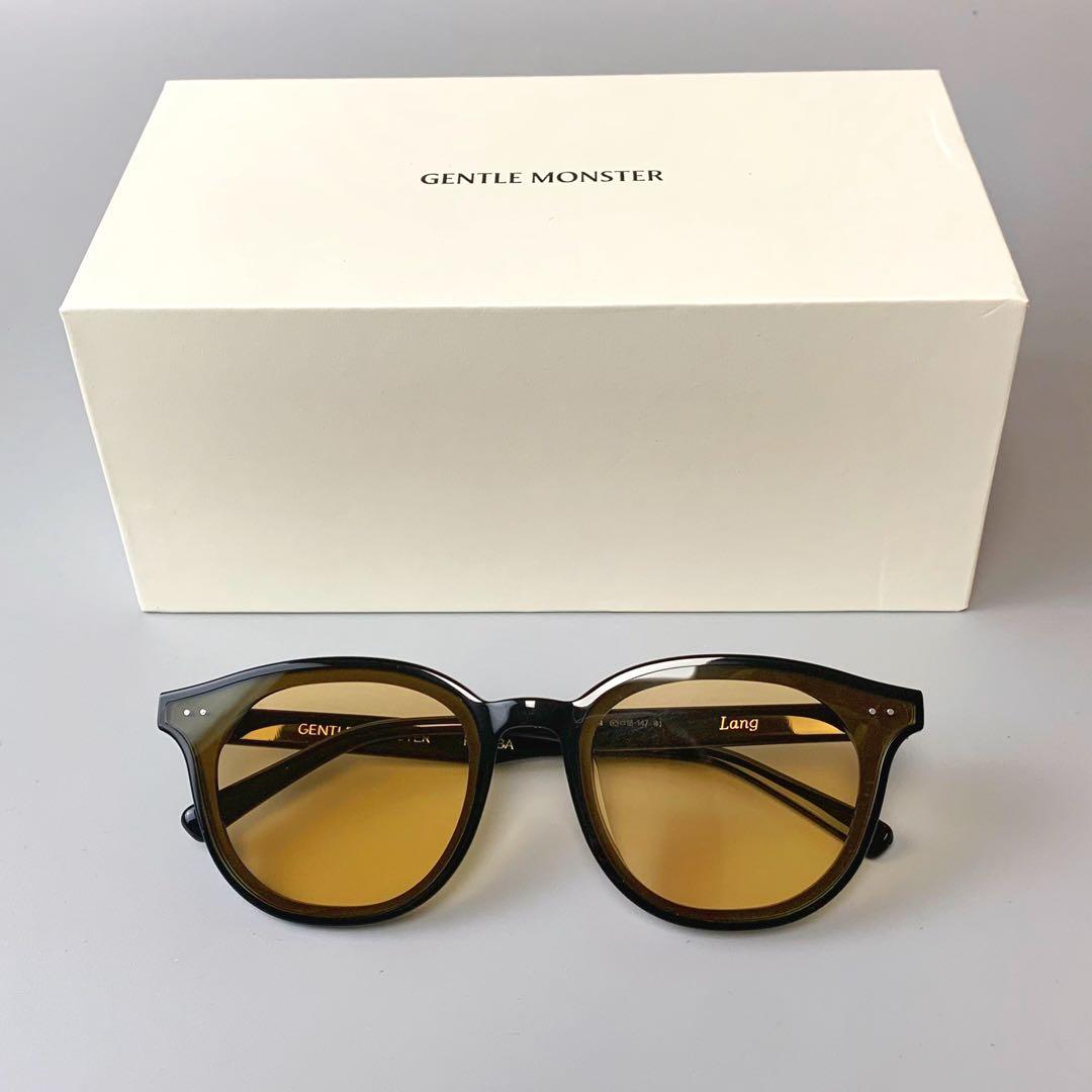 GENTLE MONSTER Lang サングラス 黄色いレンズ