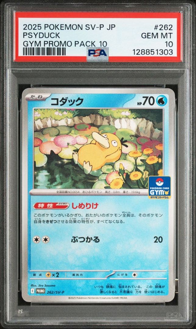 【PSA10】コダック　ジムプロモ　しめりけ 連番