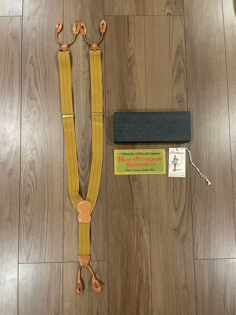 【希少カラー】フリーホイーラーズ サスペンダー　Union Special