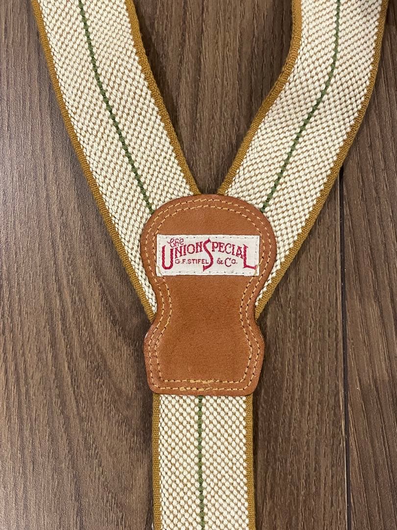 【希少カラー】フリーホイーラーズ サスペンダー　Union Special