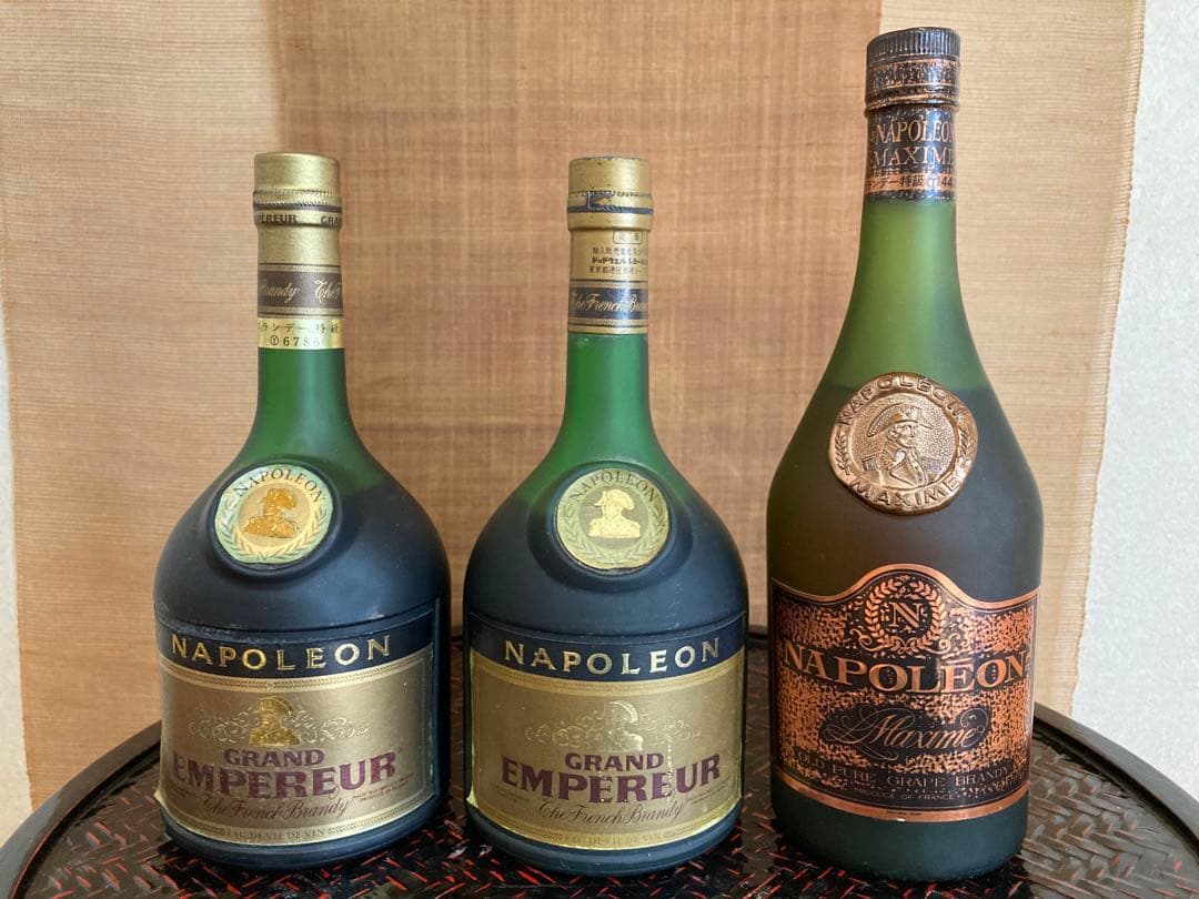 REMY MARTIN / NAPOLEON ブランデー4本セット