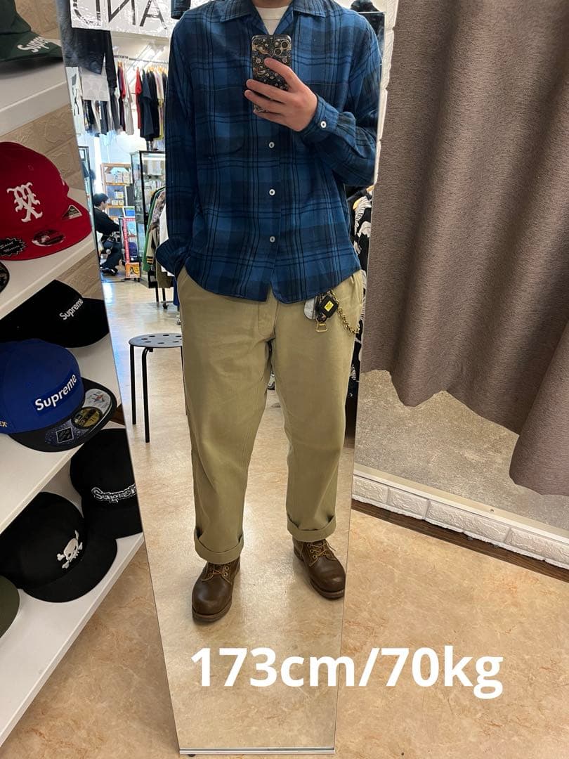 50s フランス軍 M52 チノトラウザー チノパン ツータック ユーロ 後期