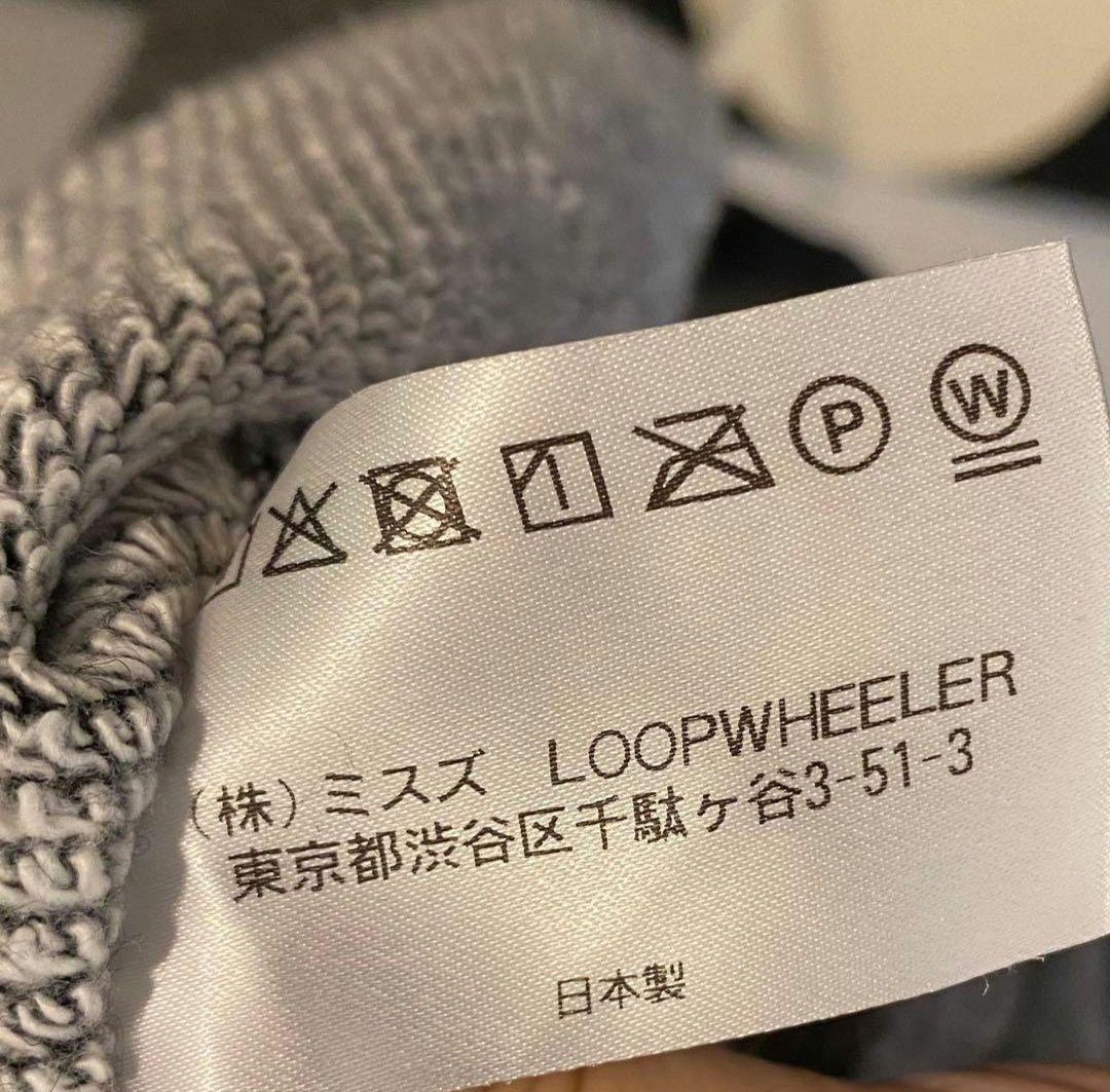 ジ*ン様 ウールウィラー LOOPWHEELER LOWERCASE別注 クルー